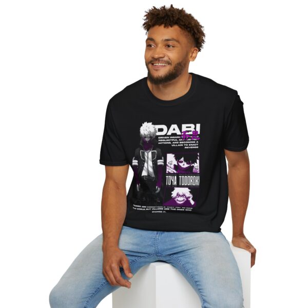 Anime Streetwear T-Shirt - Dabi My Hero Academia Design - Image 7