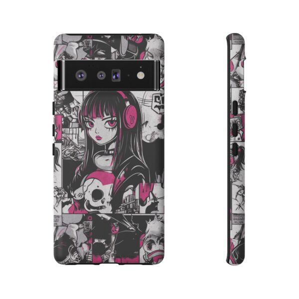 Goth Girl pop art phone case - Image 99