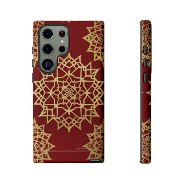 Phone Case - Beautiful Red Wine and Gold Pattern - Image 79