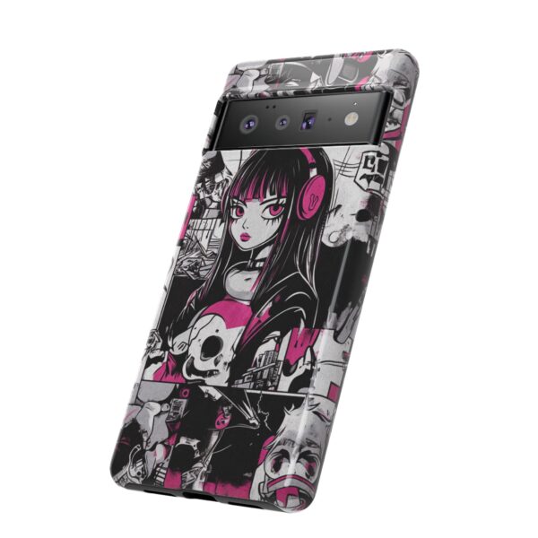 Goth Girl pop art phone case - Image 96