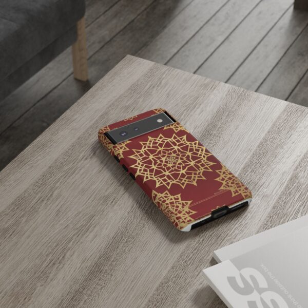 Phone Case - Beautiful Red Wine and Gold Pattern - Image 46