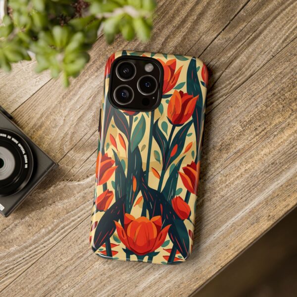 Phone Case - Aesthetic Floral Pattern Tough Case - Image 178