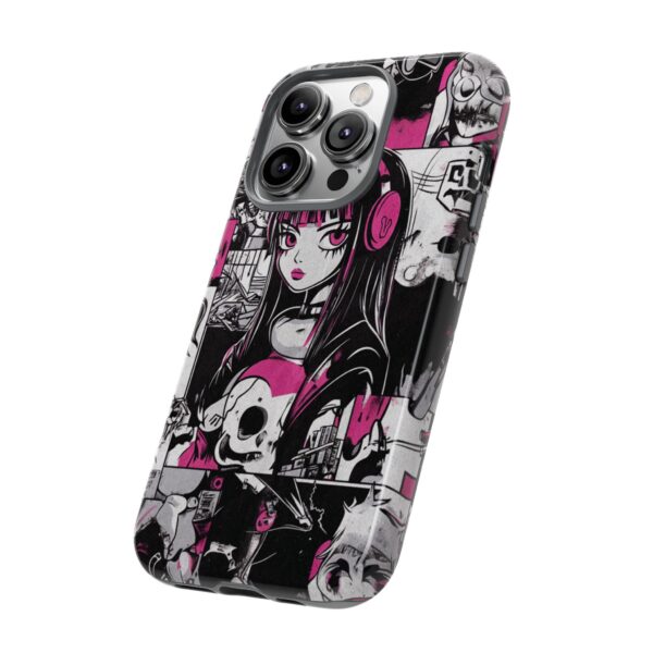 Goth Girl pop art phone case - Image 56