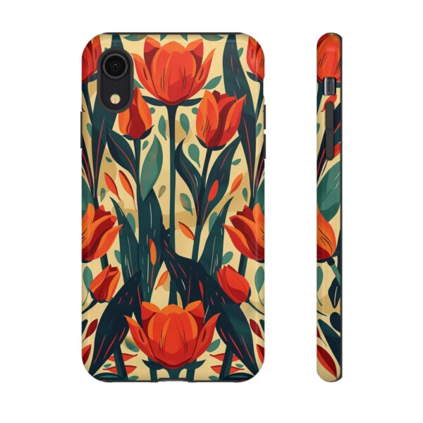 Phone Case - Aesthetic Floral Pattern Tough Case - Image 3