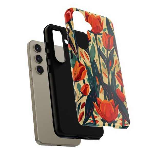 Phone Case - Aesthetic Floral Pattern Tough Case - Image 122