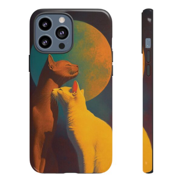 Phone Case - Aesthetic Love Cats themed Tough Case - Image 35