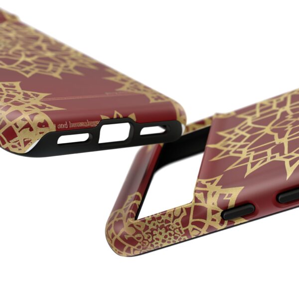 Phone Case - Beautiful Red Wine and Gold Pattern - Image 165