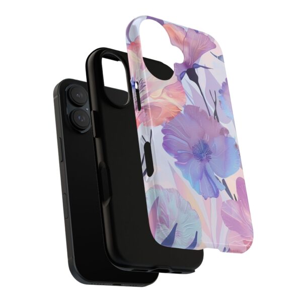 Phone Case - Holographic Floral Pattern Tough Case - Image 169