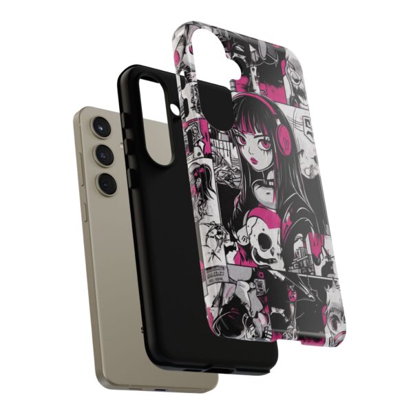 Goth Girl pop art phone case - Image 138