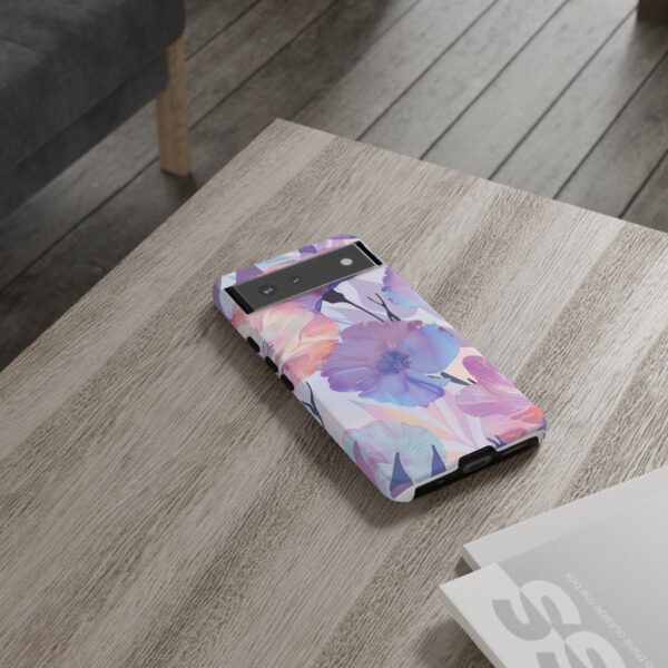 Phone Case - Holographic Floral Pattern Tough Case - Image 46