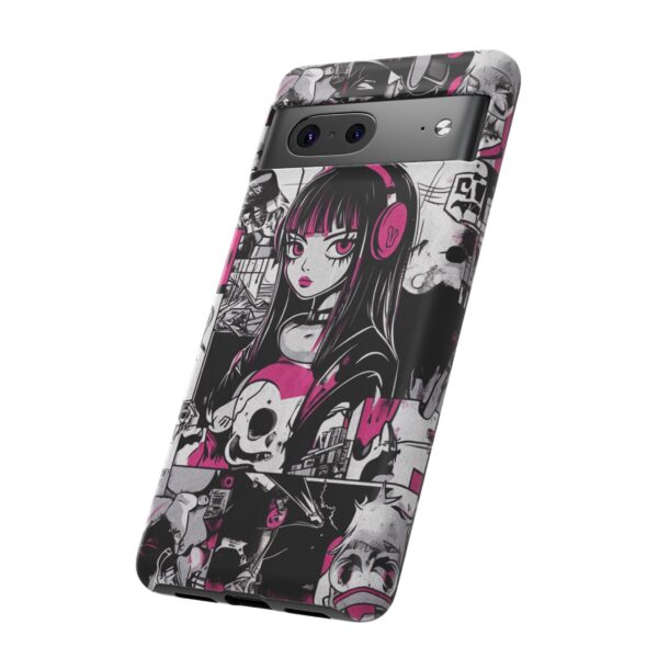 Goth Girl pop art phone case - Image 92