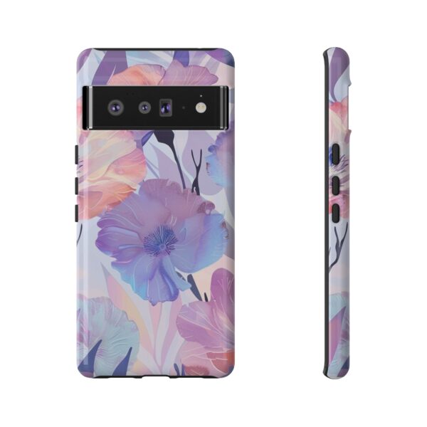 Phone Case - Holographic Floral Pattern Tough Case - Image 95