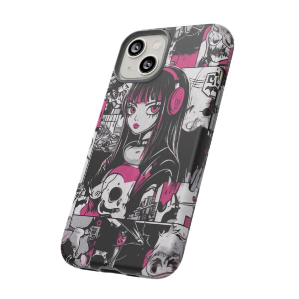 Goth Girl pop art phone case - Image 52