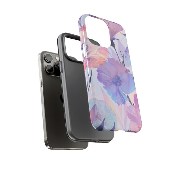 Phone Case - Holographic Floral Pattern Tough Case - Image 73