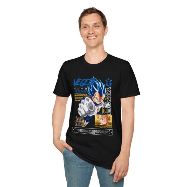 Anime Streetwear T-Shirt - Vegeta Ultra Ego Design - Image 7