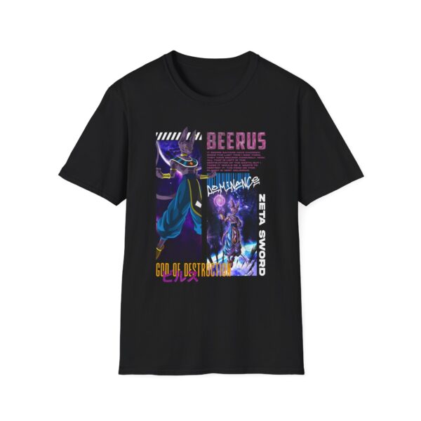 Anime Streetwear T-Shirt - Beerus Design