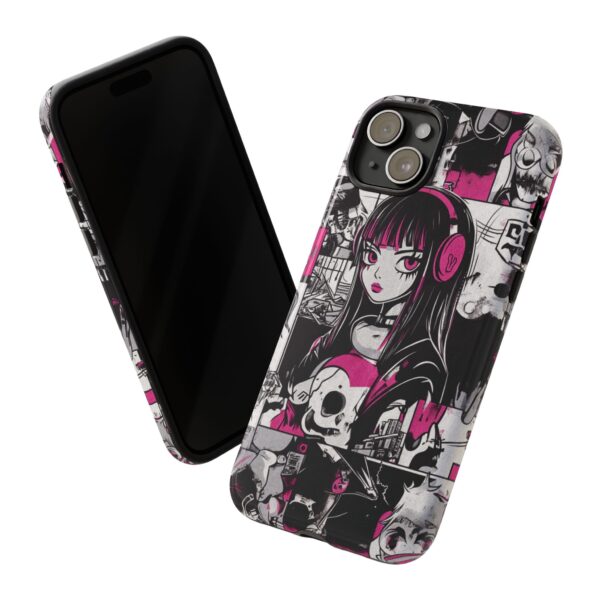 Goth Girl pop art phone case - Image 110