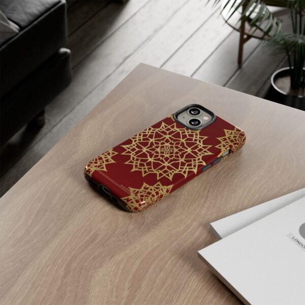 Phone Case - Beautiful Red Wine and Gold Pattern - Image 50