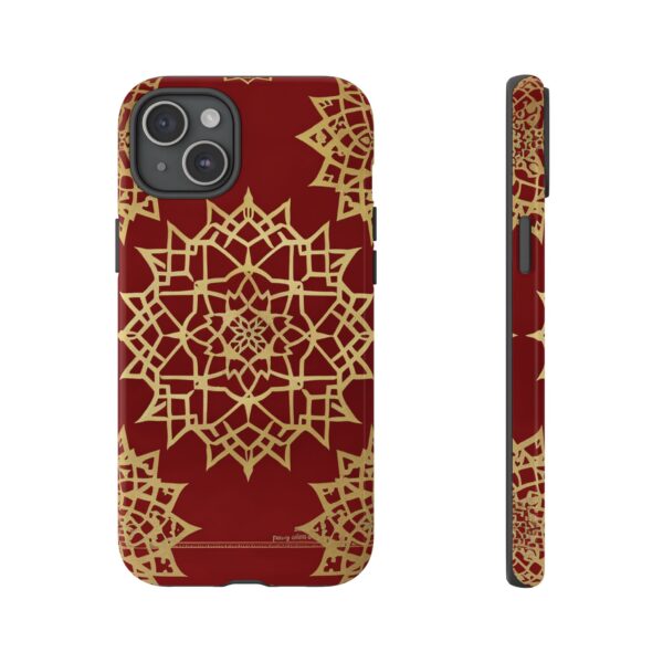 Phone Case - Beautiful Red Wine and Gold Pattern - Image 109