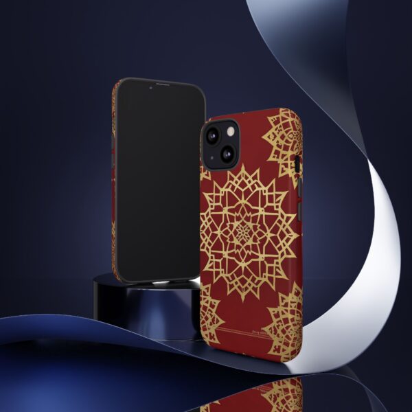 Phone Case - Beautiful Red Wine and Gold Pattern - Image 24