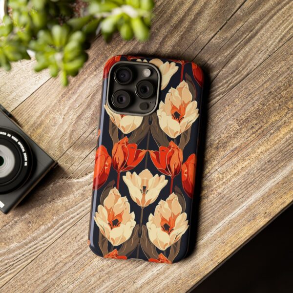 Phone Case Tough Cases Flower Pattern - Image 123