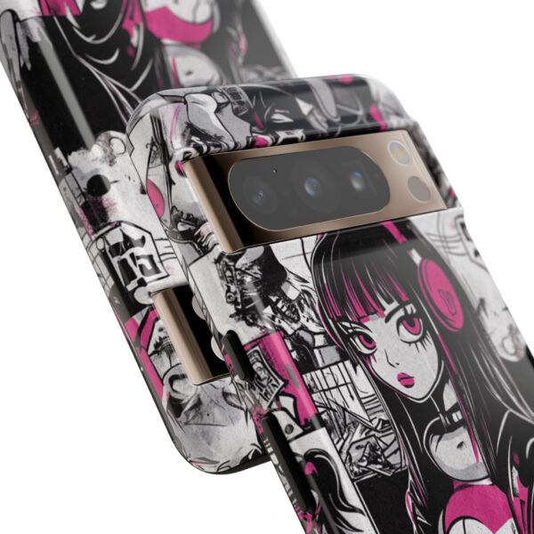 Goth Girl pop art phone case - Image 152