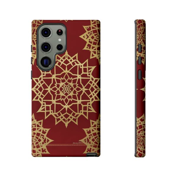 Phone Case - Beautiful Red Wine and Gold Pattern - Image 83