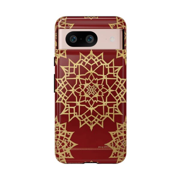 Phone Case - Beautiful Red Wine and Gold Pattern - Image 159