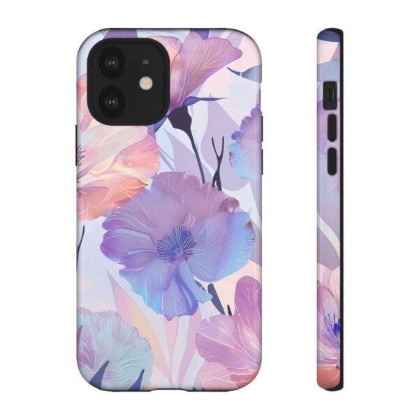 Phone Case - Holographic Floral Pattern Tough Case - Image 17