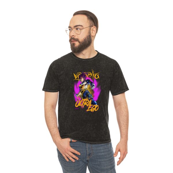 Vegeta Ultra Ego Wash Tee - Image 3