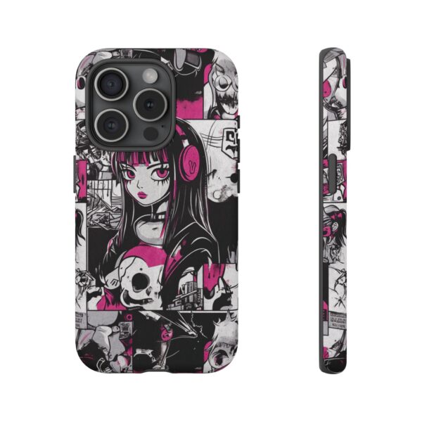 Goth Girl pop art phone case - Image 118