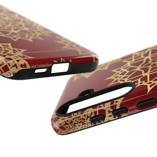 Phone Case - Beautiful Red Wine and Gold Pattern - Image 137