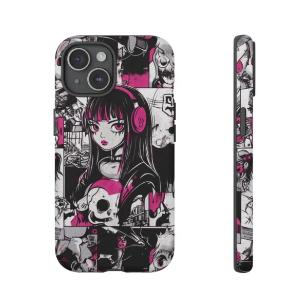 Goth Girl pop art phone case - Image 106