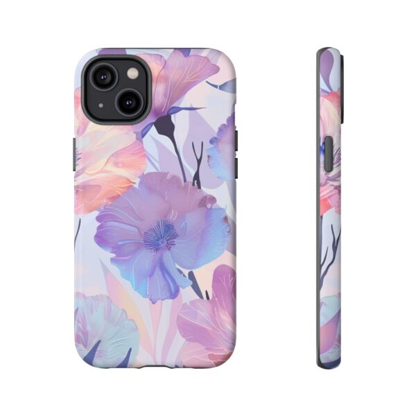 Phone Case - Holographic Floral Pattern Tough Case - Image 67