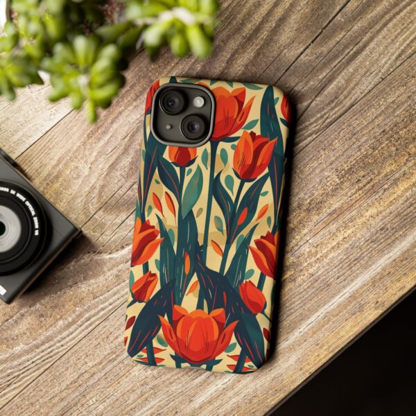 Phone Case - Aesthetic Floral Pattern Tough Case - Image 106