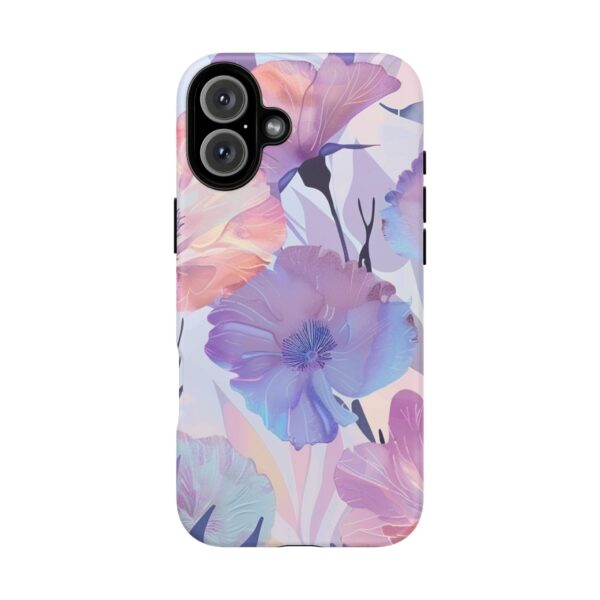 Phone Case - Holographic Floral Pattern Tough Case - Image 179