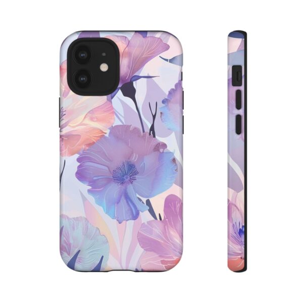 Phone Case - Holographic Floral Pattern Tough Case - Image 15