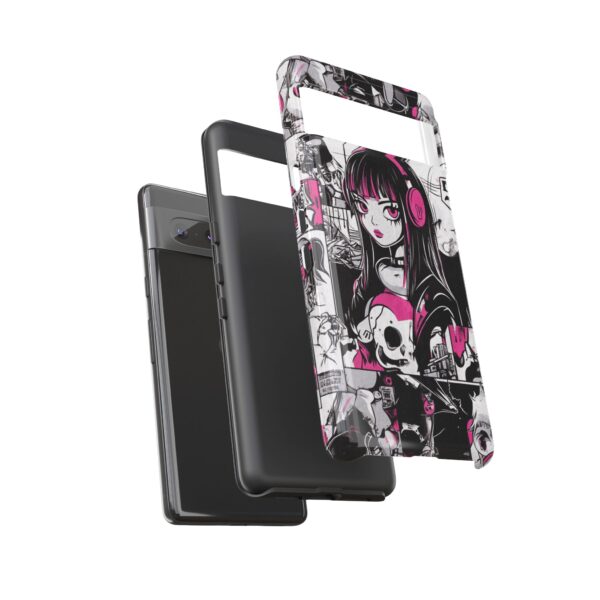 Goth Girl pop art phone case - Image 89