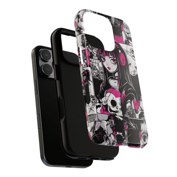 Goth Girl pop art phone case - Image 185