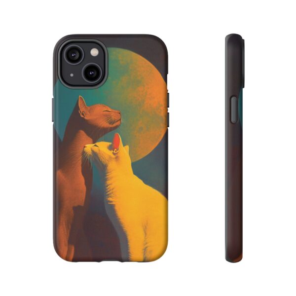 Phone Case - Aesthetic Love Cats themed Tough Case - Image 67