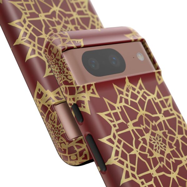 Phone Case - Beautiful Red Wine and Gold Pattern - Image 164