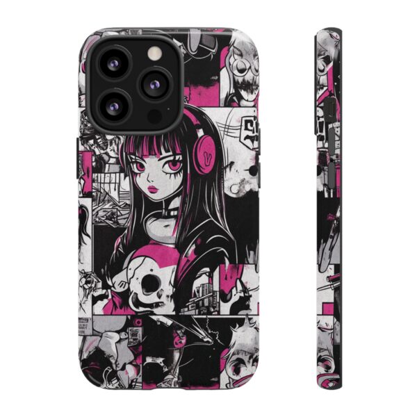 Goth Girl pop art phone case - Image 31