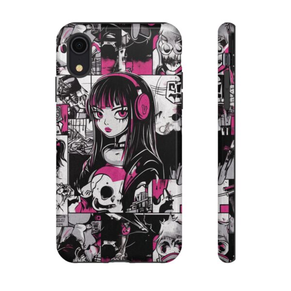 Goth Girl pop art phone case - Image 3