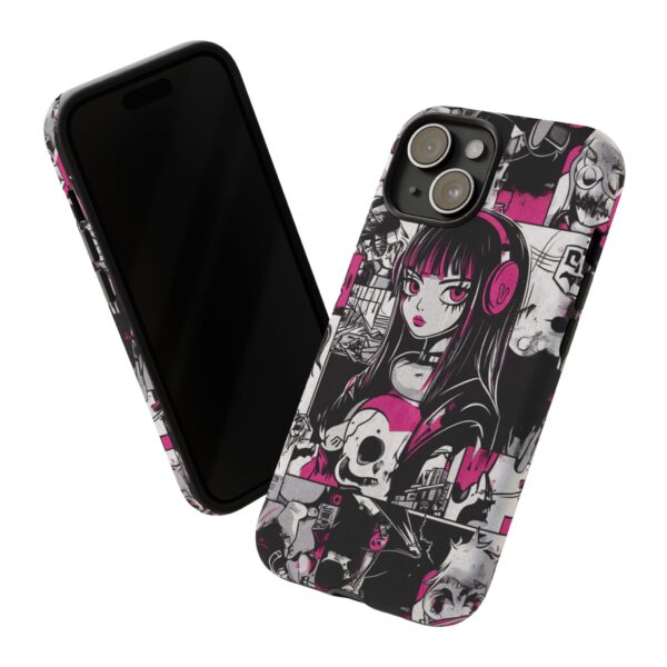 Goth Girl pop art phone case - Image 107