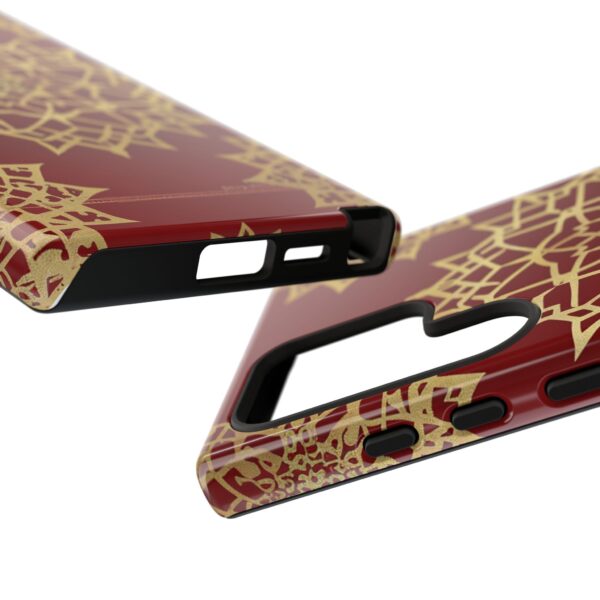 Phone Case - Beautiful Red Wine and Gold Pattern - Image 145