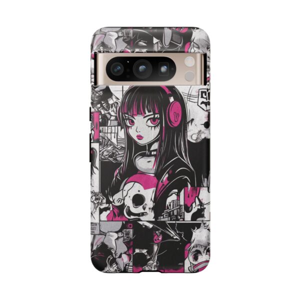 Goth Girl pop art phone case - Image 155