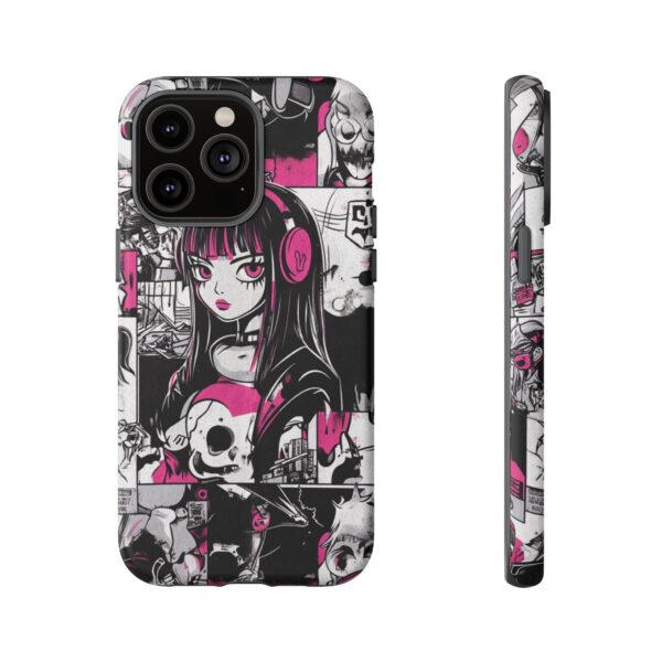 Goth Girl pop art phone case - Image 75