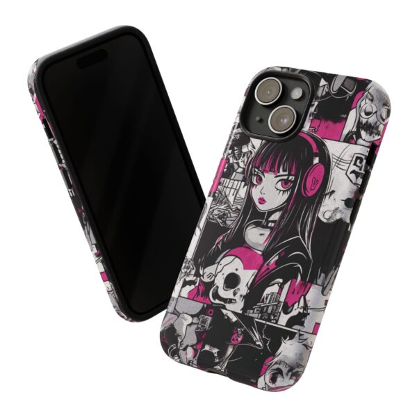 Goth Girl pop art phone case - Image 104