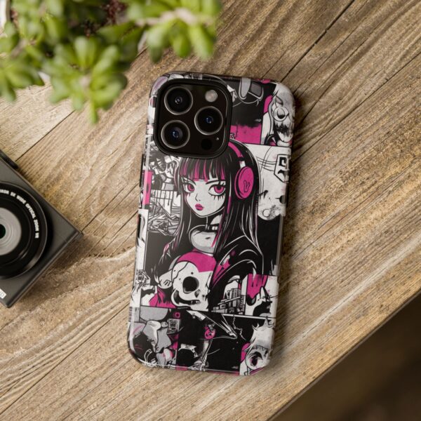 Goth Girl pop art phone case - Image 194