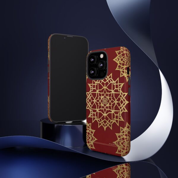 Phone Case - Beautiful Red Wine and Gold Pattern - Image 32